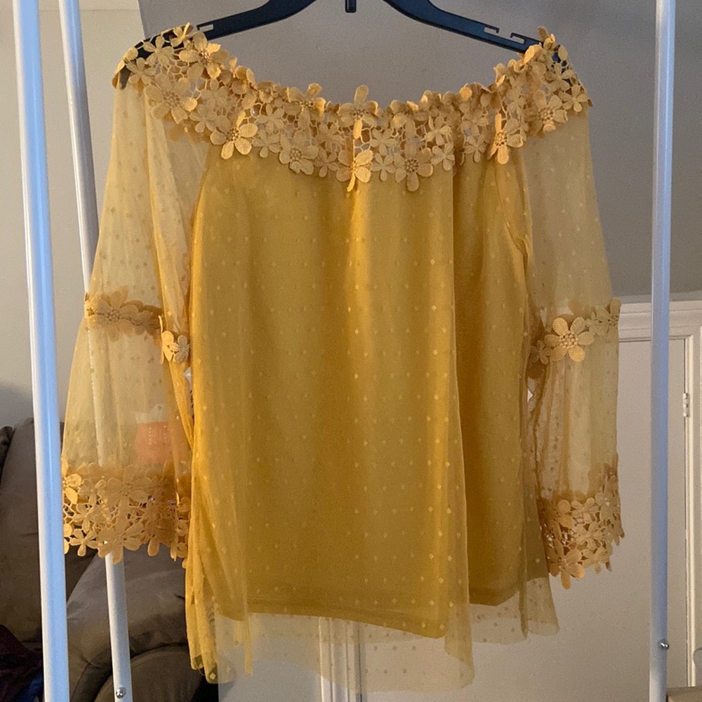 Off The Shoulder Illusion Top